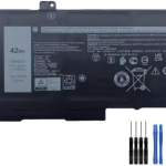 Generic Battery WY9DX 3500mAh 11.4V compatible For Latitude 14 5420 15 5520 Precision 3560 Laptop Battery + Free Tools