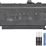 Generic Battery GT6TK 5065mAh 11.55V compatible For Latitude 9440 2-in-1 Latitude 9450 2-in-1 Series K2CPY MWK05 Laptop Battery + Free Tools