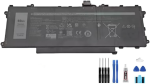 Generic Battery GT6TK 5065mAh 11.55V compatible For Latitude 9440 2-in-1 Latitude 9450 2-in-1 Series K2CPY MWK05 Laptop Battery + Free Tools