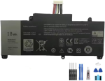 Generic Battery 74XCR 4860mAh 3.7V compatible For Venue 8 Pro 5830 074XCR T01D VXGP6 X1M2Y Laptop Battery + Free Tools