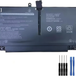 Battery compatible For Dell Latitude 7310 7410 HRGYV X825P 4V5X2 7CXN6 7CXN6 T3JWC XMT81 6500mAh 7.6V JHT2H Laptop Battery + Free