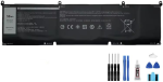 Generic Battery 8FCTC 4650mAh 11.4V compatible For Dell XPS 15 9500 P8P1P DVG8M 69KF2 08FCTC 070N2F 0P8P1P 0DVG8M 0M59JH Laptop Battery + Free Tools