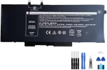 Generic Battery 4GVMP 8500mAh 7.6V compatible For Latitude 5400 5500 5410 5510 E5400 E5500 Inspiron 7590 7591 7791 2-in-1 Precision Laptop battery + Free Tools