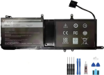 Battery compatible For Dell 15 R3 R4 17 R4 R5 P31E P69F 546FF 0HF25D 4410mAh 15.2V 44T2R Laptop Battery + Free Tools