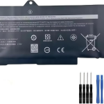 Battery compatible For Dell atitude 5421 5431 5521 5531 Precision 3470 3561 3571 3581 3591 4000mAh 15.2V GRT01 Laptop battery + Free Tools