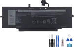 Generic Battery 47XV3 4113mAh 11.55V compatible For Latitude 9330 2-in-1 Series 05Y3T9 GK1M0 Laptop Battery + Free Tools