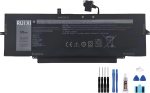 Battery compatible For Dell Latitude 9330 2-in-1 Series 05Y3T9 GK1M0 4113mAh 11.55V 47XV3 Laptop Battery + Free Tools