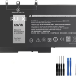 Battery compatible For Dell Latitude 5480 5580 5590 5490 5280 5288 5488 5591 5491 5495 E5480 E5580 E5490 Pre 8500mAh 7.6V GJKNX Laptop battery + Free Tools