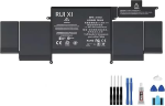 Battery compatible For Apple MacBook Pro 13 Inch A1502 Retina Early 2015 Mid 2014 Late 2013 ME864 ME865 6330mAh 11.42V A1493 A1582 Laptop Battery + Free Tools