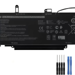 Battery compatible For Dell Latitude 7400 2-In-1 Series 7146W 0C76H7 6500mAh 7.6V NF2MW Laptop Battery + Free Tools