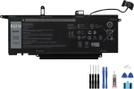 Battery compatible For Dell Latitude 7400 2-In-1 Series 7146W 0C76H7 6500mAh 7.6V NF2MW Laptop Battery + Free Tools