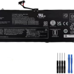 Generic Battery L21L4PC1 4493mAh 15.36V compatible For IdeaPad Gaming 3 16ARH7 16IAH7 16ARH7-82SC 16IAH7-82SA L21M4PC4 Laptop Battery + Free Tools