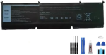 Generic Battery 69KF2 7167mAh 11.4V compatible For XPS 15 9500 9510 9520 5550 5560 5570 Precision 5550 8FCTC 70N2F G7 15 7500 G15 5510 5511 5515 5520 Laptop Battery + Free Tools