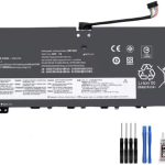 Generic Battery L18M4PE0 6390mAh 7.72V compatible For Yoga C740-14IML C740-14IML-81TC 81TC002RGE 81TC006VGE L18C4PE0 L18L4PE0 5B10U40209 5B10U40210 5B10W67296 5B10W67185 SB10W67235 Laptop Battery + Free Tools