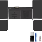 Generic Battery A1534 A1527 A1705 5263mAh 7.6V compatible For MacBook 12 Inch (Early 2015 Early 2016 Mid 2017) Retina EMC 2746 29913099 MNYG2 MLHA2 MF855 Laptop Battery + Free Tools