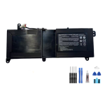 11.1V 45WH 3915mAh Model P640BAT-3 Battery For Clevo P640RE P640HJ P640HK1 or For Thunderobot ST-R1 ST 911ST series Laptop Battery + Free Tools