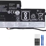 Generic Battery L16M3P71 1910mAh 11.4V compatible For ThinkPad X240 X240S X250 X260 T440 T440s T450 T450S T460 T550 W550 L450 A275 45N1128 45N1125 Laptop Battery + Free Tools