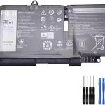 Battery compatible For Dell Latitude 7340 7440 7640 599M7 76KVG 4882mAh 7.6V FH97R Laptop Battery + Free Tools
