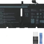 Battery compatible For Dell XPS 13 9370 9380 Inspiron 13 7390 7391 7490 2-in-1 5390 5391 Latitude 3301 E3301 Vostro 5390 5391 H754V 0H754 V G8VCF P82G 6500mAh 7.6V DXGH8 HK6N5 Laptop Battery + Free Tools