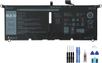 Battery compatible For Dell XPS 13 9370 9380 Inspiron 13 7390 7391 7490 2-in-1 5390 5391 Latitude 3301 E3301 Vostro 5390 5391 H754V 0H754 V G8VCF P82G 6500mAh 7.6V DXGH8 HK6N5 Laptop Battery + Free Tools