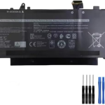 Generic Battery GHJC5 4900mAh 11.55V compatible For Latitude 9420 2-in-1 Laptop Battery + Free Tools
