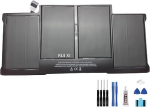Battery compatible For Apple MacBook Air 13 Inch A1466 A1405 A1369 A1496 2010 2011 2012 2013 2014 2015 2016 2017 Year MC504 7200mAh 7.6V A1377 Laptop Battery + Free Tools