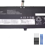 Generic Battery L18L3P72 L18M3P72 4345mAh 11.52V compatible For ThinkPad X13 Yoga 1st Gen ThinkPad X390 Yoga 02DL021 SB10K97659 5B10W13927 02DL022 SB10K97660 L19M3P71 02HM886 Laptop battery + Free Tools
