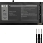 Battery compatible For Dell Inspiron 14 Plus (7420), 16 2-in-1 (5635), 15 (3530), Vostro 15 (3530), Latitude 14 (3445) 4000mAh 15.2V TN70C Laptop Battery + Free Tools