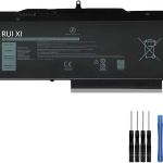 Battery compatible For Dell Latitude 15 5501 5511 Precision 3541 3551 P80F003 P80F004 8071mAh 11.4V 1FXDH Laptop Battery + Free Tools