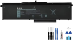 Battery compatible For Dell Latitude 15 5501 5511 Precision 3541 3551 P80F003 P80F004 8071mAh 11.4V 1FXDH Laptop Battery + Free Tools