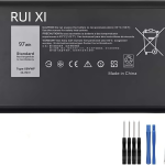 Battery compatible For Dell Latitude 14 Rugged 5404 5414 E5404 Extreme 7404 7414 E7404 Series P45G P45G002 P46G P46G001 8550mAh 11.1V X8VWF Laptop Battery + Free Tools