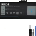 Battery compatible For Dell Venue 11 Pro 7130 Tablet Venue 11 Pro 7139 Series Notebook VJF0X VT26R XNY66 451-BBGR 0VT26R 4588mAh 7.4V HXFHF Laptop battery + Free Tools