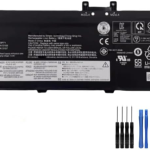 Generic Battery L20M3P71 4475mAh 11.58V compatible For ThinkPad X13 YOGA GEN 2 G2 20W80 20W8000SGB 20W8007EIX 20W9002XAU L20L3P71 L20C3P71 L20D3P71 Laptop Battery + Free Tools