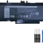 Generic Battery WJ5R2 7260mAh 11.4V compatible For Latitude E5570 Precision 3510 Series 4F5YV 04F5YV Laptop battery + Free Tools