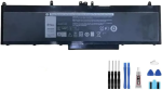 Generic Battery WJ5R2 7260mAh 11.4V compatible For Latitude E5570 Precision 3510 Series 4F5YV 04F5YV Laptop battery + Free Tools
