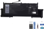Battery compatible For Dell Latitude 9510 2-in-1 WPF95 0R4TM N1TH6 CX5GY N7HTO 08NFC7 0HYMNG 089GNG N7HT0 7334mAh 11.4V TVKGH Laptop Battery + Free Tools