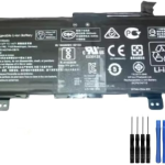 Generic Battery GB02XL 6000mAh 7.7V compatible For Chromebook x360 11 G1 G2 EE Chromebook 11A G6 EE Chromebook 11 G7 EE Chromebook 14 G5 14-DB 14-DB0051CL Series L42550-271 L42583-005 Laptop Battery + Free Tools