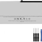 RUI XI Battery compatible For Apple MacBook Pro 15" A1286 (2008 Version) MB772 MB470J/A MB772*/A MB772J/A MB471X/A 36 5200mAh 10.8V A1281 Laptop Battery+ Free Tools